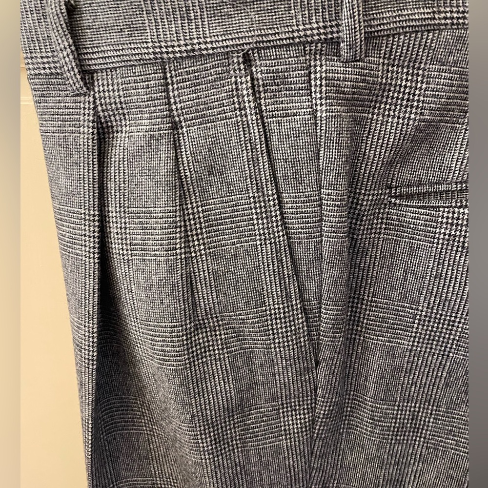 Saks Fifth Avenue Black and White Pants